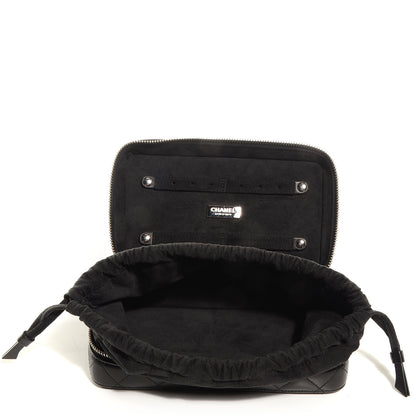 Chanel Lambskin Quilted Jewelry Case Black 6 of 8