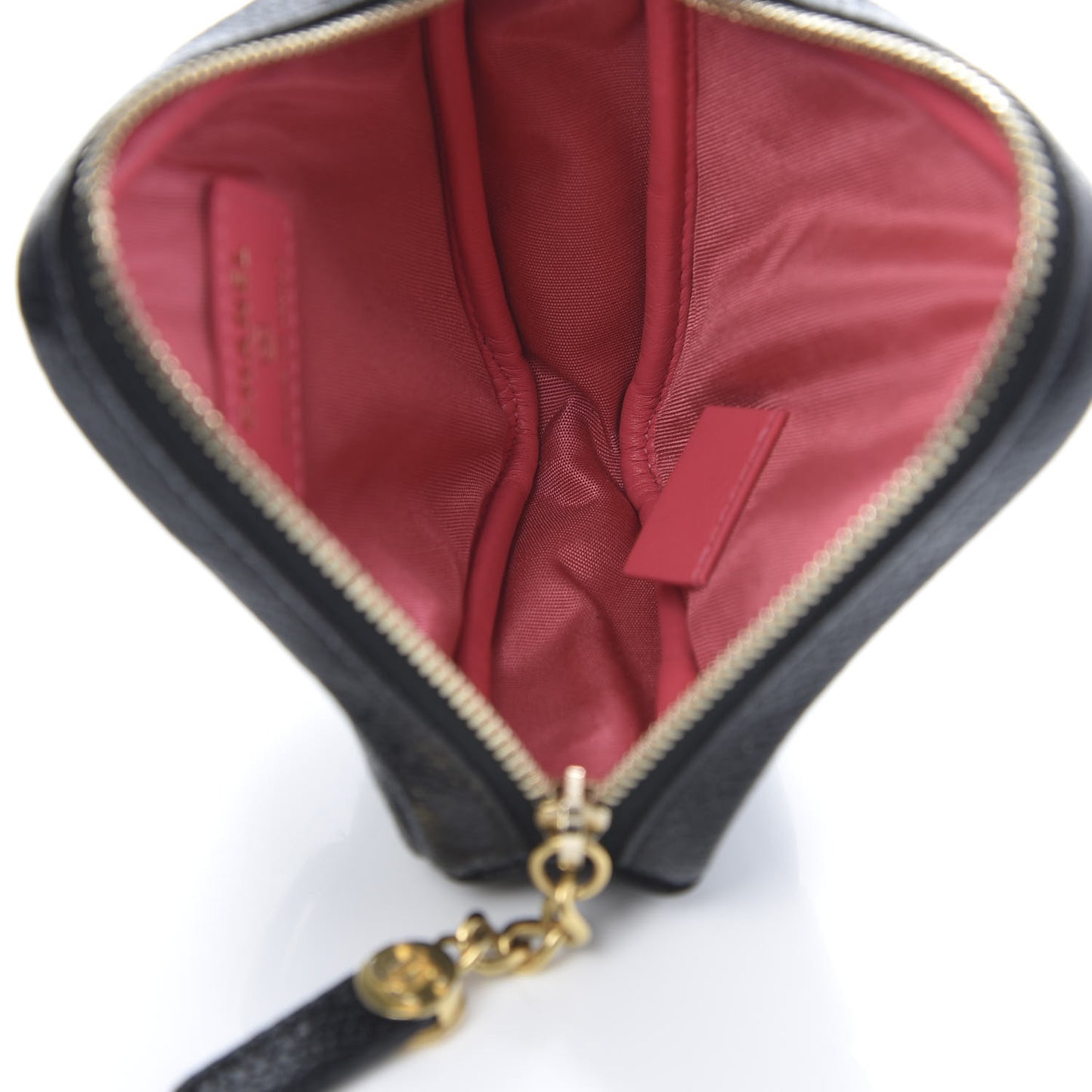 Caviar Quilted Coin Purse Belt Bag Black