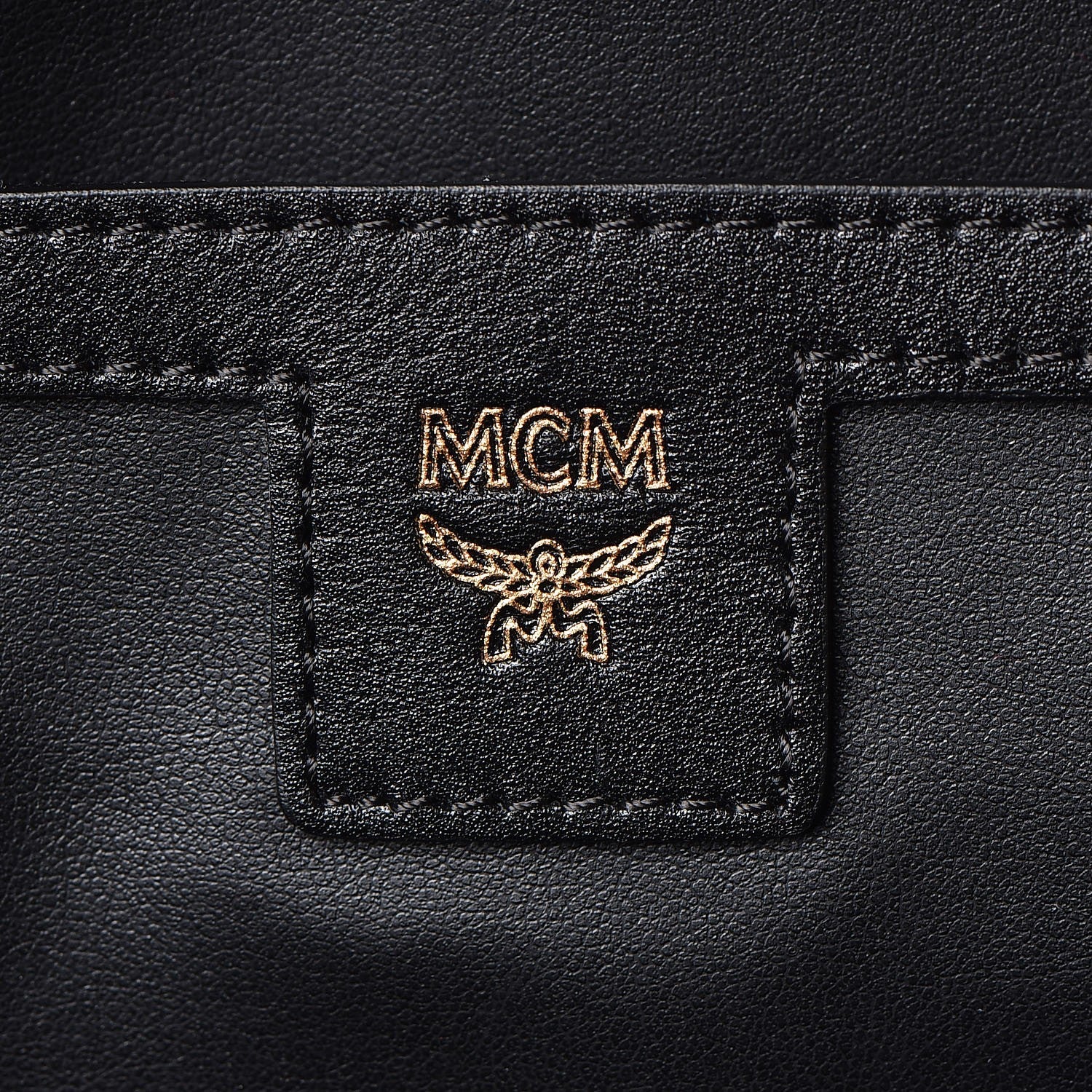 MCM Visetos Medium Side Studs Stark Backpack Cognac 7 of 12