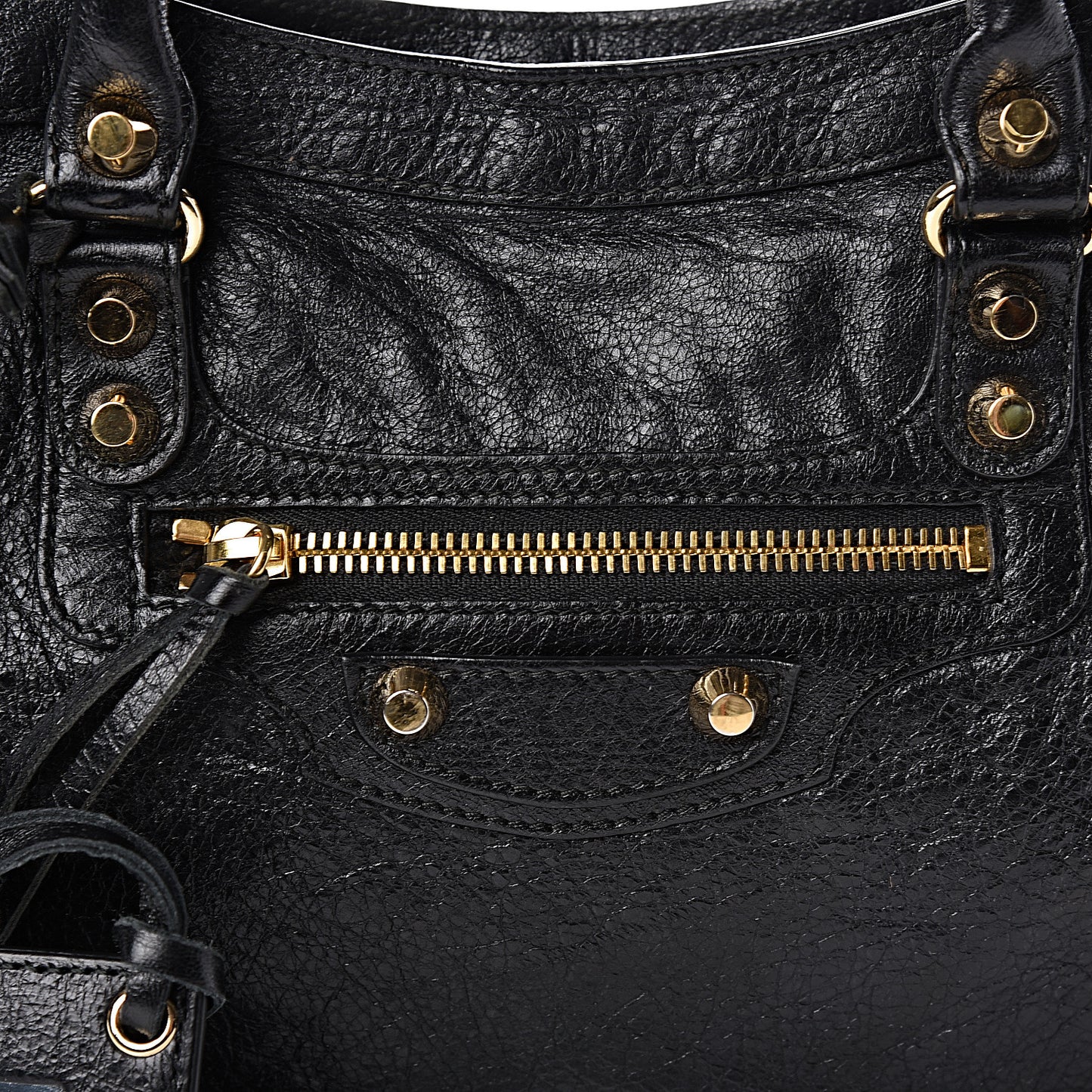 Agneau Classic Gold Hardware S City Black