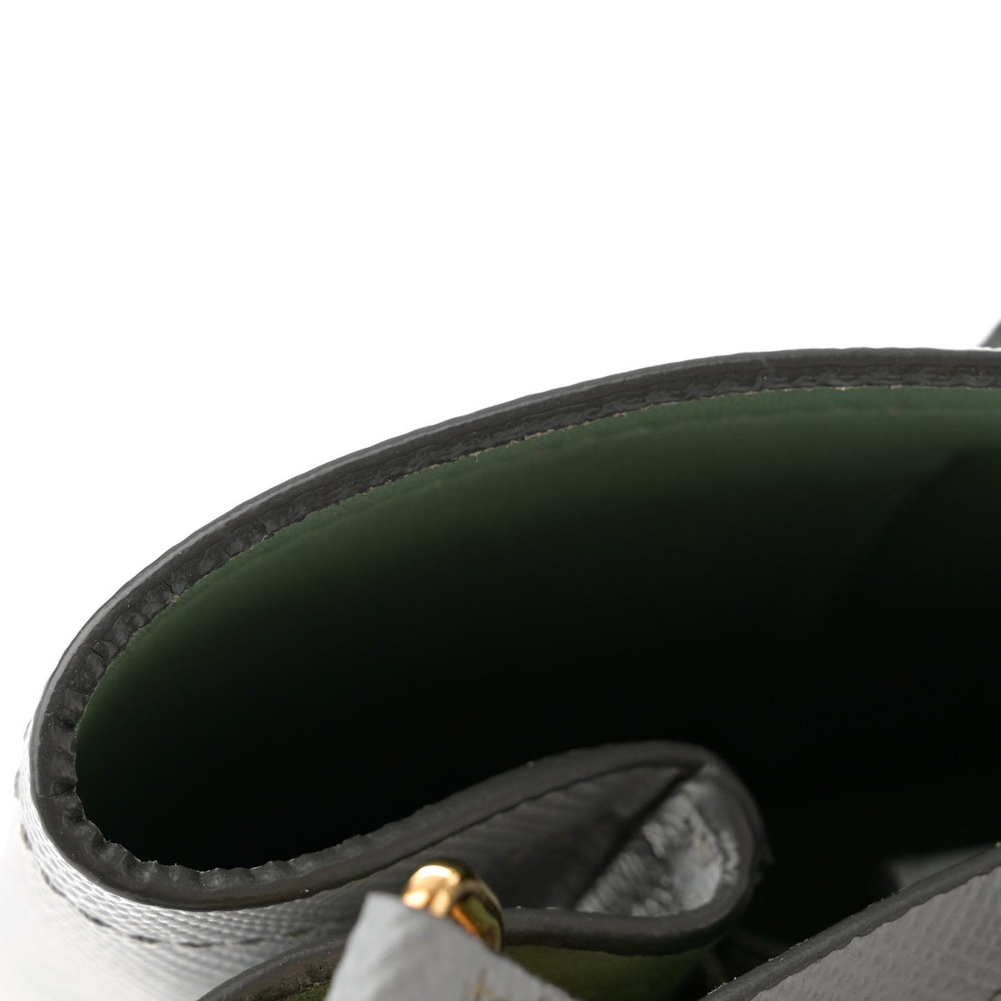 Saffiano Cuir Medium Double Bag Granito Acquamarina