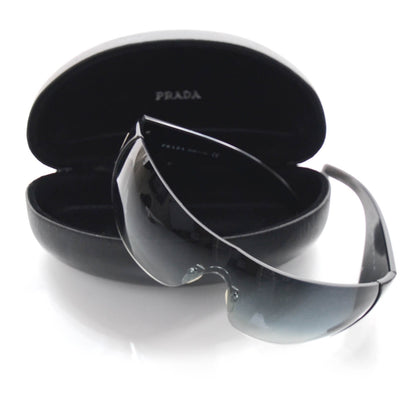 Prada Logo Sunglasses SPR 16H Black 7 of 7