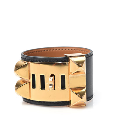Hermes Collier De Chien CDC Bracelet S Black 2 of 5