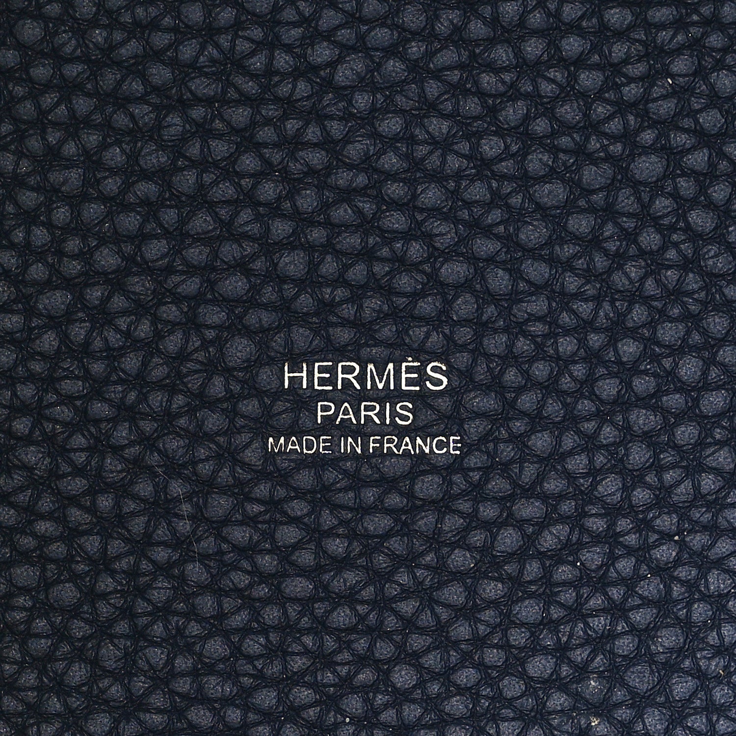 Hermes Taurillon Clemence Eclat Picotin Lock 18 PM Bleu Nuit Bleu Zellige 6 of 10