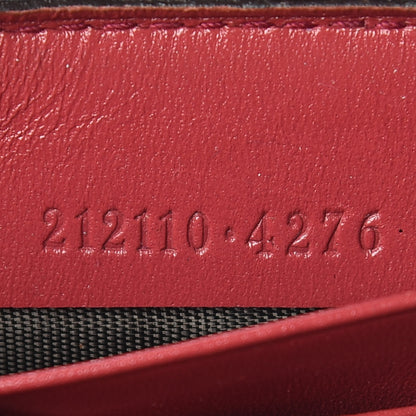 Gucci Imprime Monogram GG Pierce Zip Around Wallet Red 7 of 11