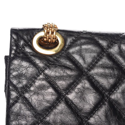 Chanel Aged Calfskin Quilted 2.55 Reissue 228 Flap Black 11 of 17