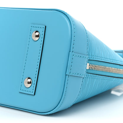 Louis Vuitton Epi Jacquard Alma BB Turquoise 7 of 7