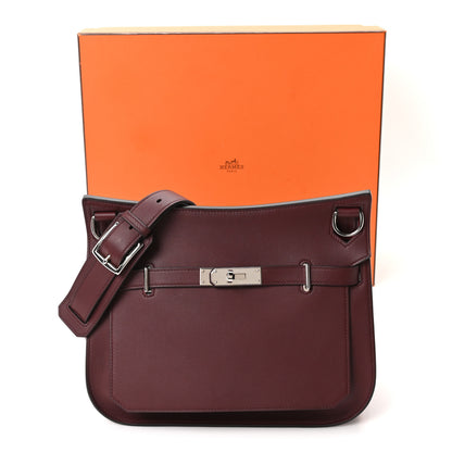 Hermes Swift Verso Jypsiere 28 Bordeaux Rose Extreme 10 of 10