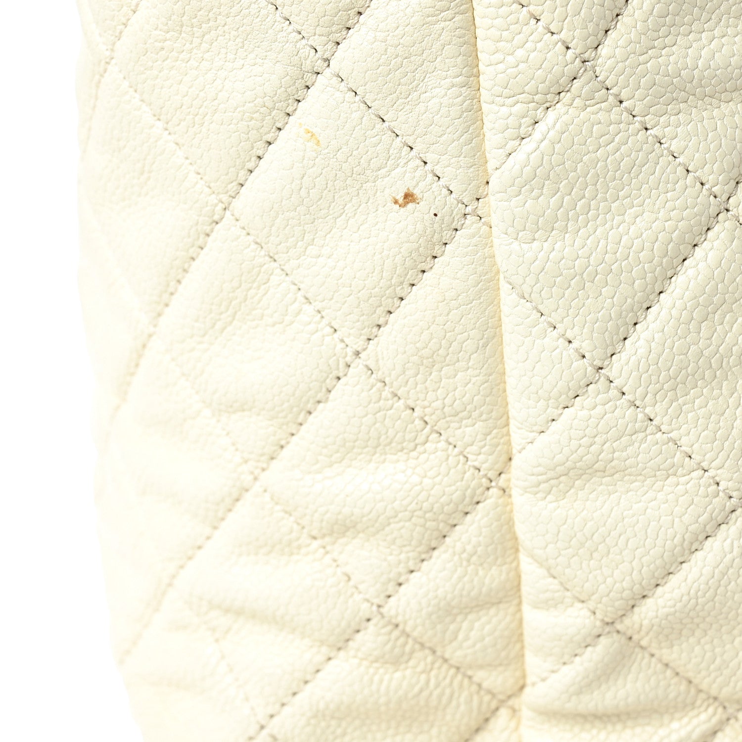 Chanel Caviar Ombre Large Shopping Tote White Rose 20 of 21