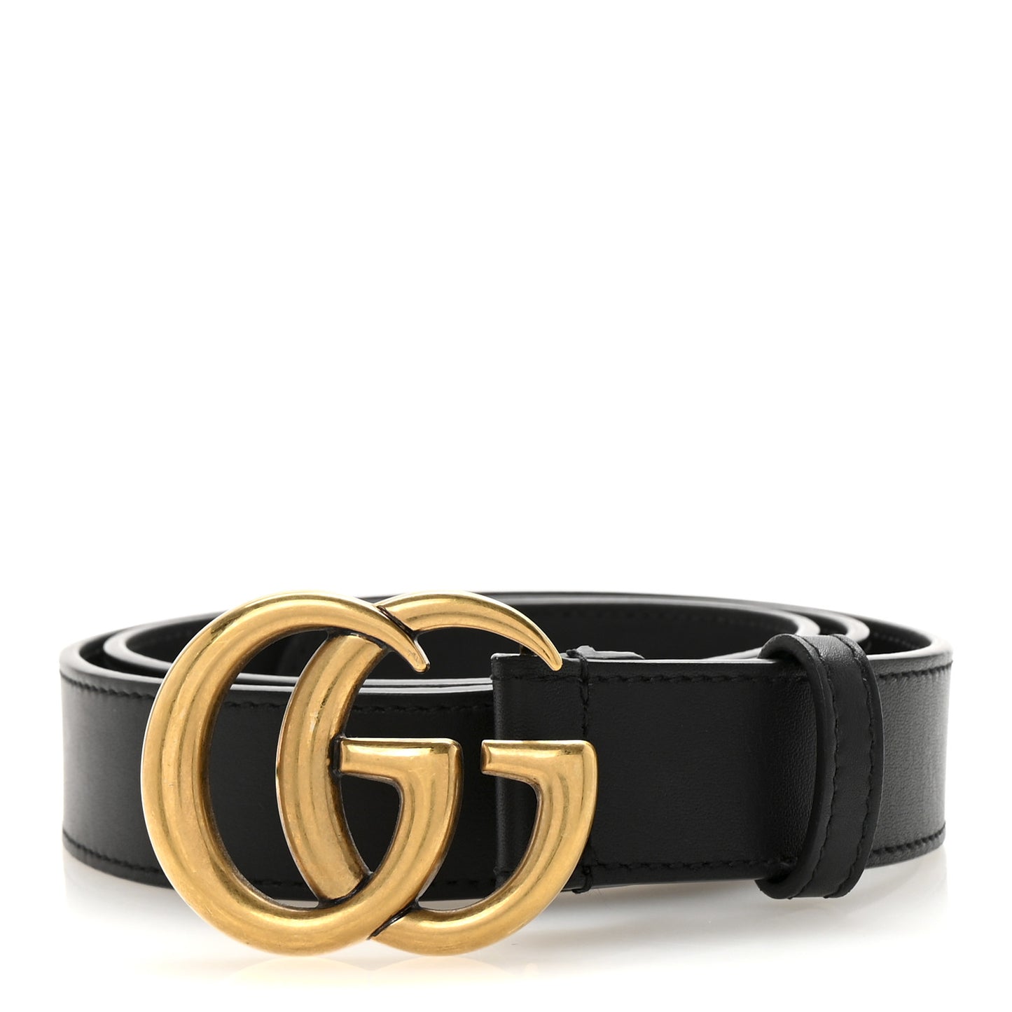 Calfskin Double G 30mm Belt 90 36 Black