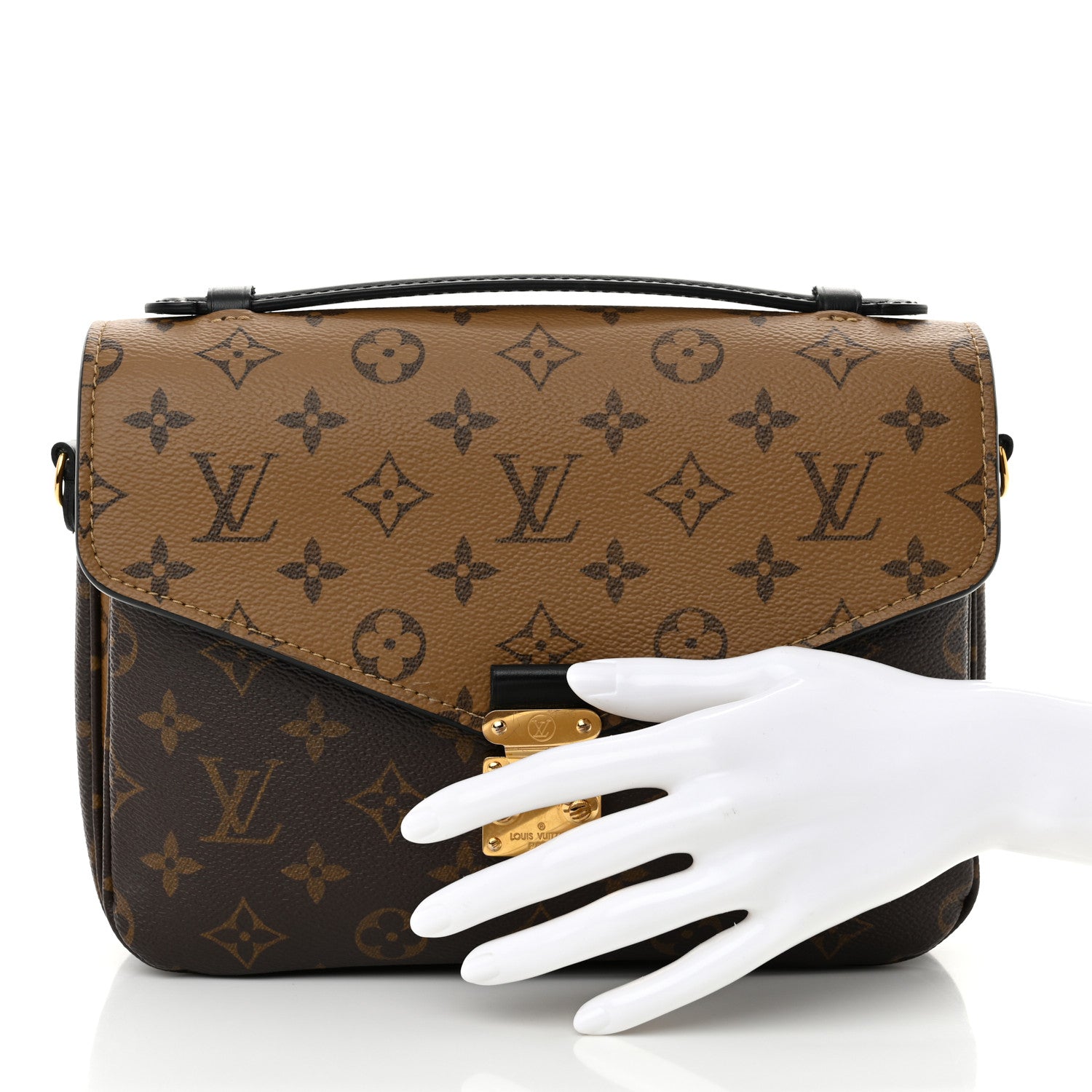 Louis Vuitton Reverse Monogram Pochette Metis 2 of 11