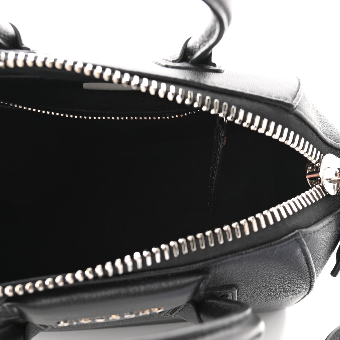 Sugar Goatskin Mini Antigona Black