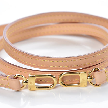 Louis Vuitton Vachetta 12mm Long Shoulder Strap VVN 2 of 3