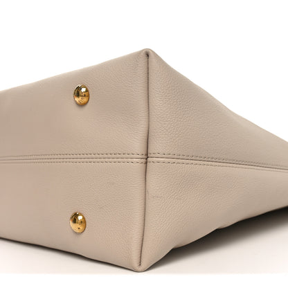 Louis Vuitton Grained Calfskin Low Key Hobo MM Limestone 18 of 19