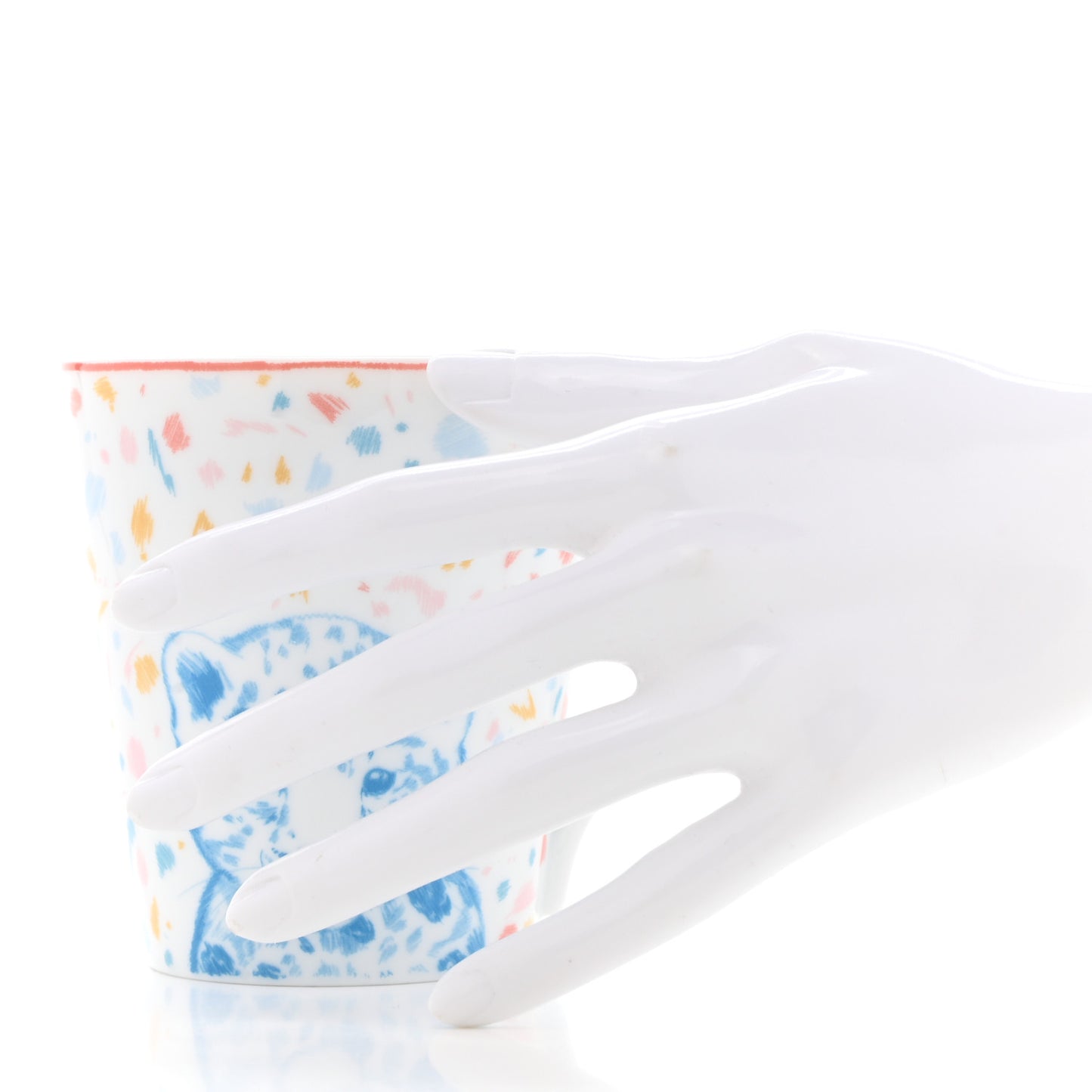 Porcelain Passe-Passe Mug Set of 2