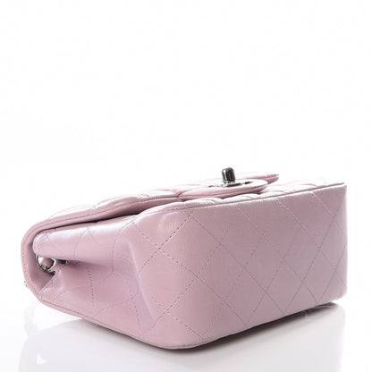 Chanel Lambskin Quilted Mini Square Flap Light Purple 3 of 15
