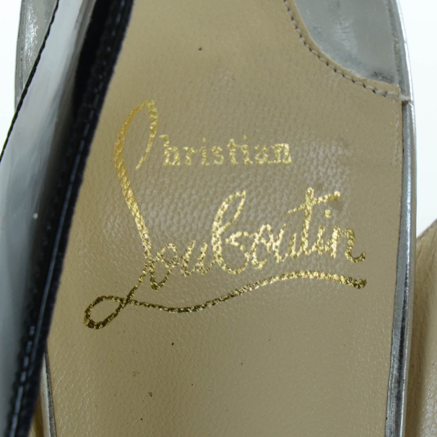 Christian Louboutin Patent Very Croise 140 Sandals 39.5 6 of 8