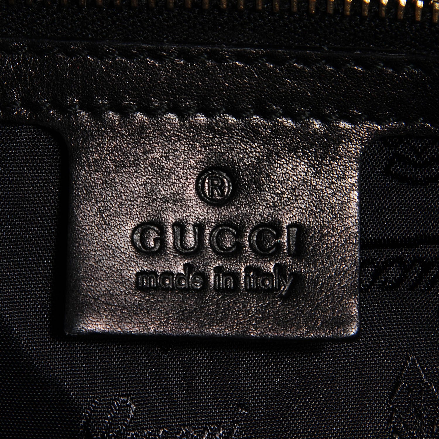 Gucci Dialux Pop Bamboo Large Top Handle Tote Black 6 of 7