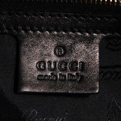 Gucci Dialux Pop Bamboo Large Top Handle Tote Black 6 of 7