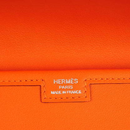 Hermes Swift Jige Elan 29 Clutch Orange 6 of 7