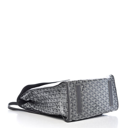 Goyard Goyardine Saint Leger Soft Briefcase Backpack Grey 4 of 10