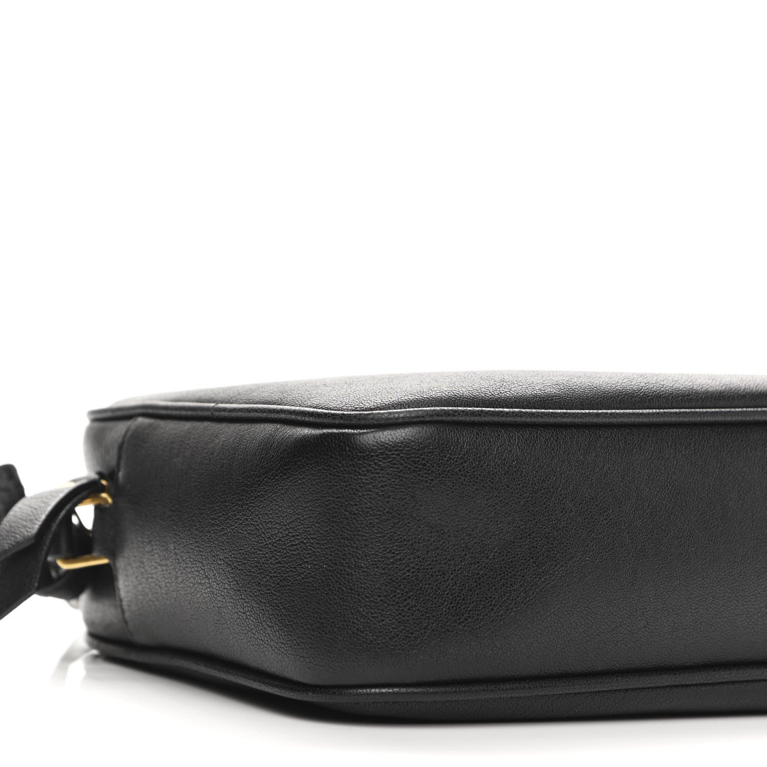 Saint Laurent Lambskin Monogram Small Lou Camera Bag Black 8 of 10