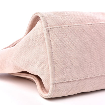 Chanel Canvas Medium Deauville Tote Pink 7 of 20