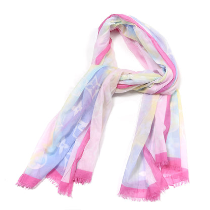 Louis Vuitton Cotton Monogram Escale Pareo Stole Rose 3 of 3
