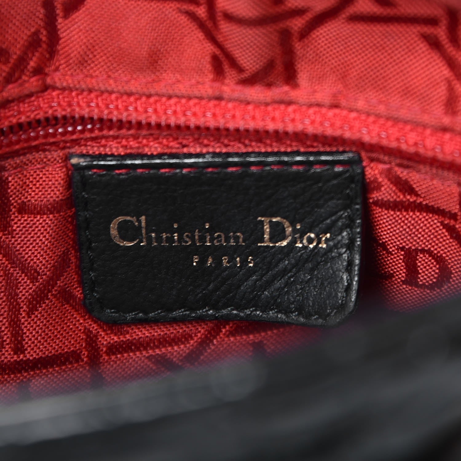 Christian Dior Patent Cannage Medium Lady Dior Black 7 of 8