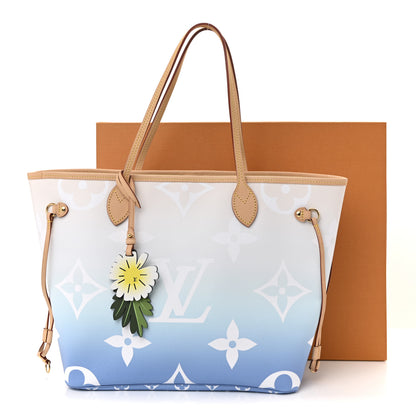Louis Vuitton Monogram Giant By The Pool Neverfull MM Blue 13 of 13