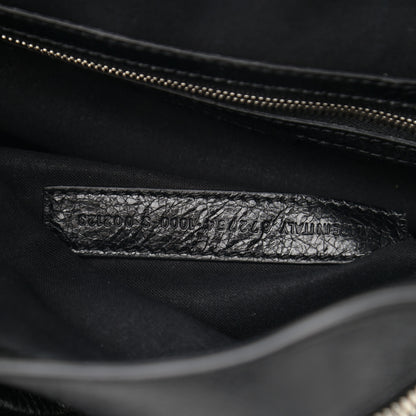 Balenciaga Agneau Arena Medium Le Cagole Shoulder Bag Black 6 of 11