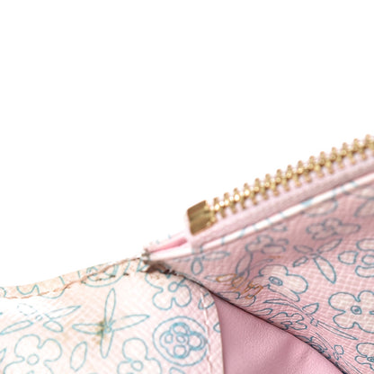 Louis Vuitton Monogram Fleuri Insolite Wallet Rose 7 of 9