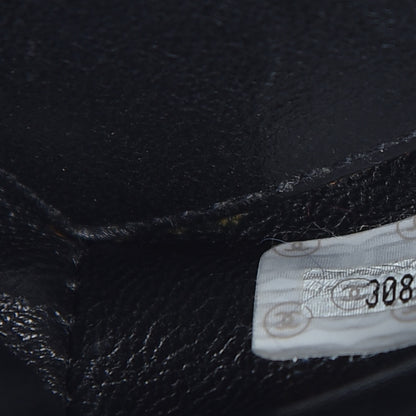 Chanel Patent Quilted Grand Shopping Tote GST Black 8 of 25