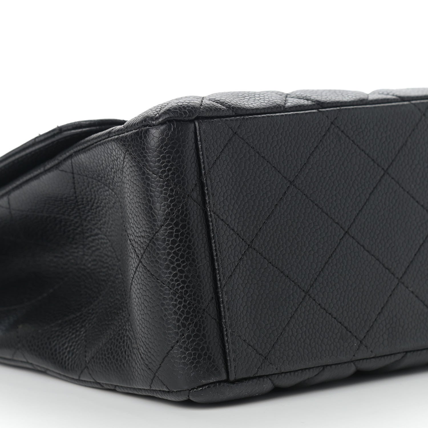 Chanel Caviar Quilted Maxi Single Flap Black 13 of 20