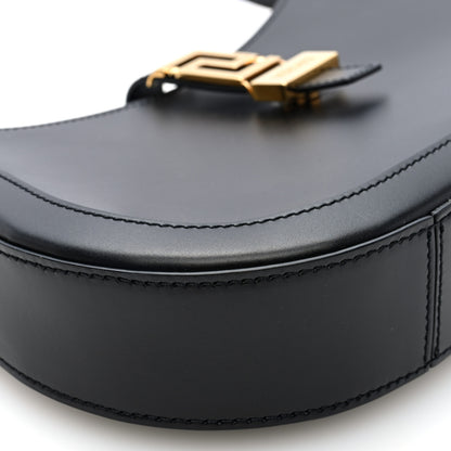 Versace Calfskin Large Greca Goddess Hobo Black 8 of 9