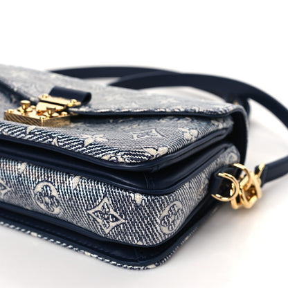 Louis Vuitton Monoglam Pochette Metis East West Blue 8 of 9