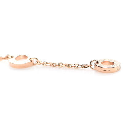 Bulgari 18K Rose Gold Diamond Black Onyx Divas' Dream Pendant Necklace 4 of 6