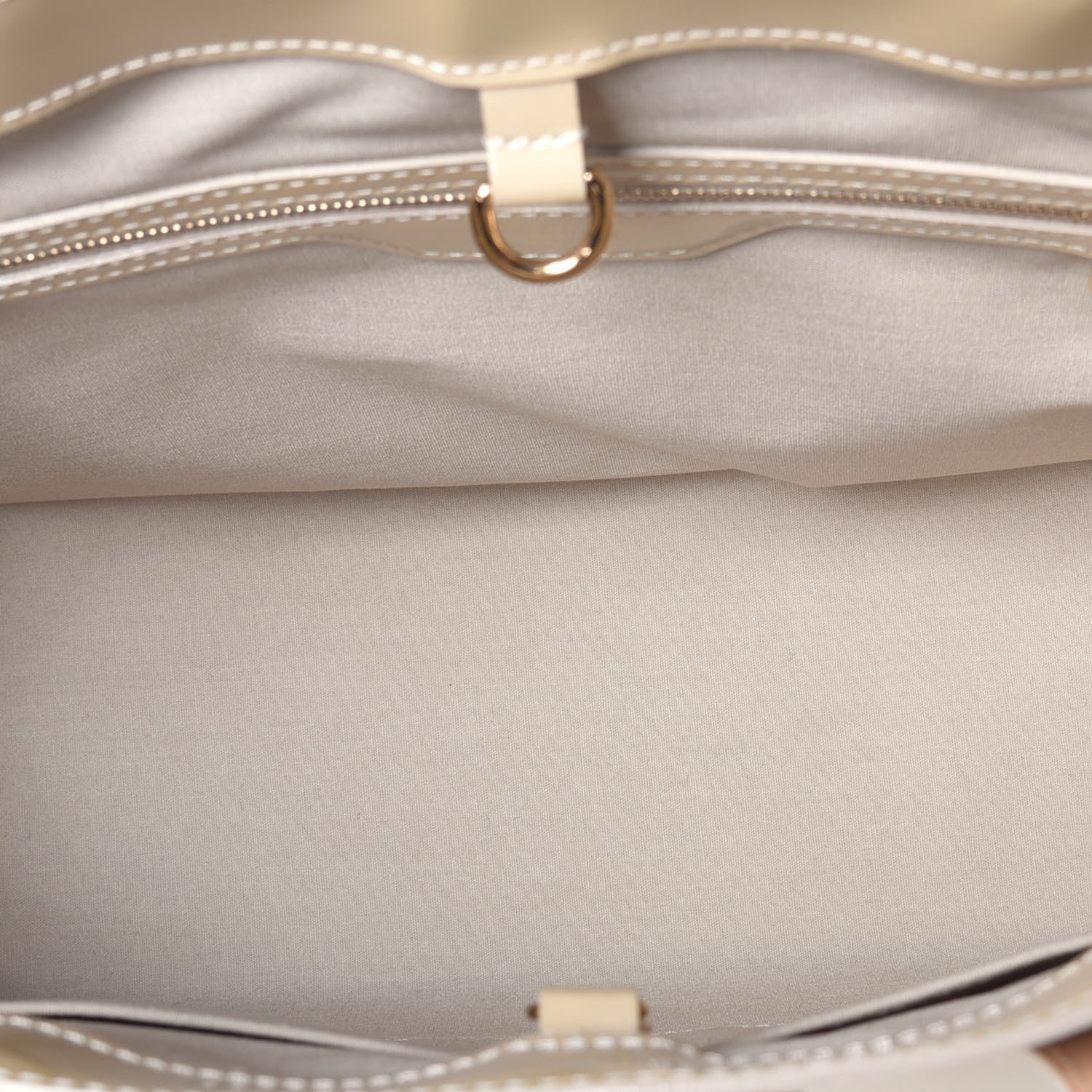 Louis Vuitton Vernis Wilshire MM Blanc Corail 5 of 8