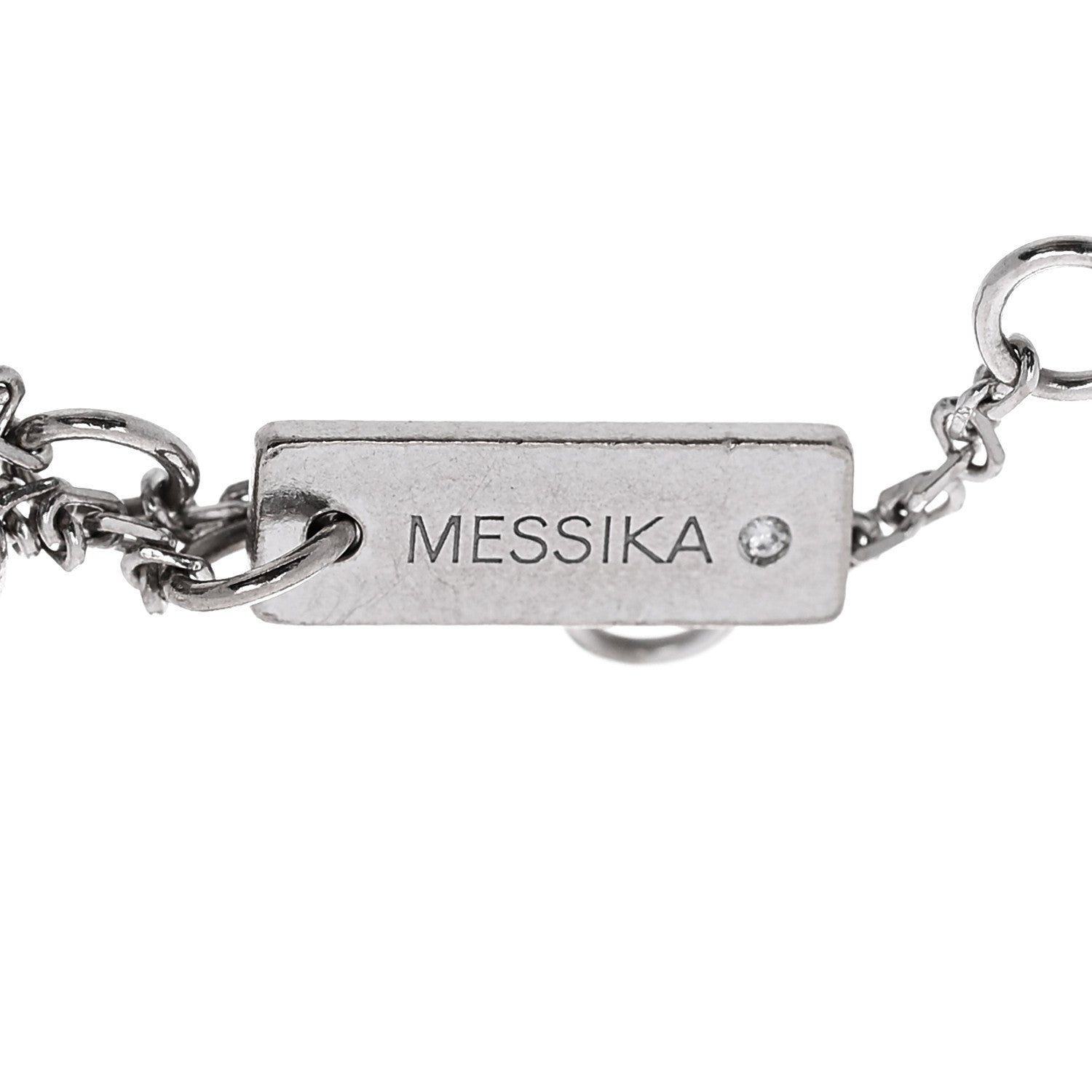 Messika 18K White Gold Diamond Move Uno Pave Bracelet 3 of 4