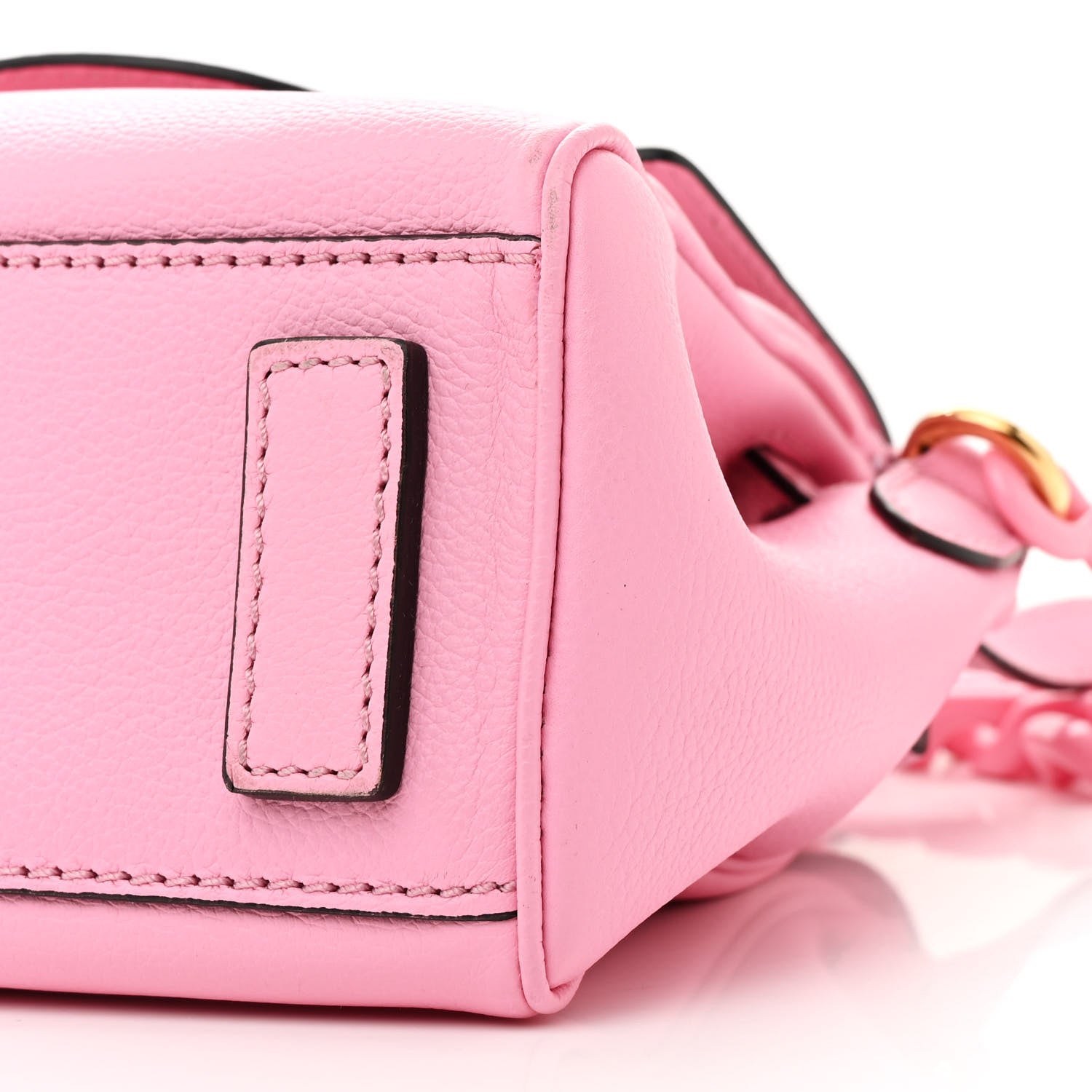 Versace Grained Calfskin Small La Medusa Top Handle Bag Pink 9 of 12