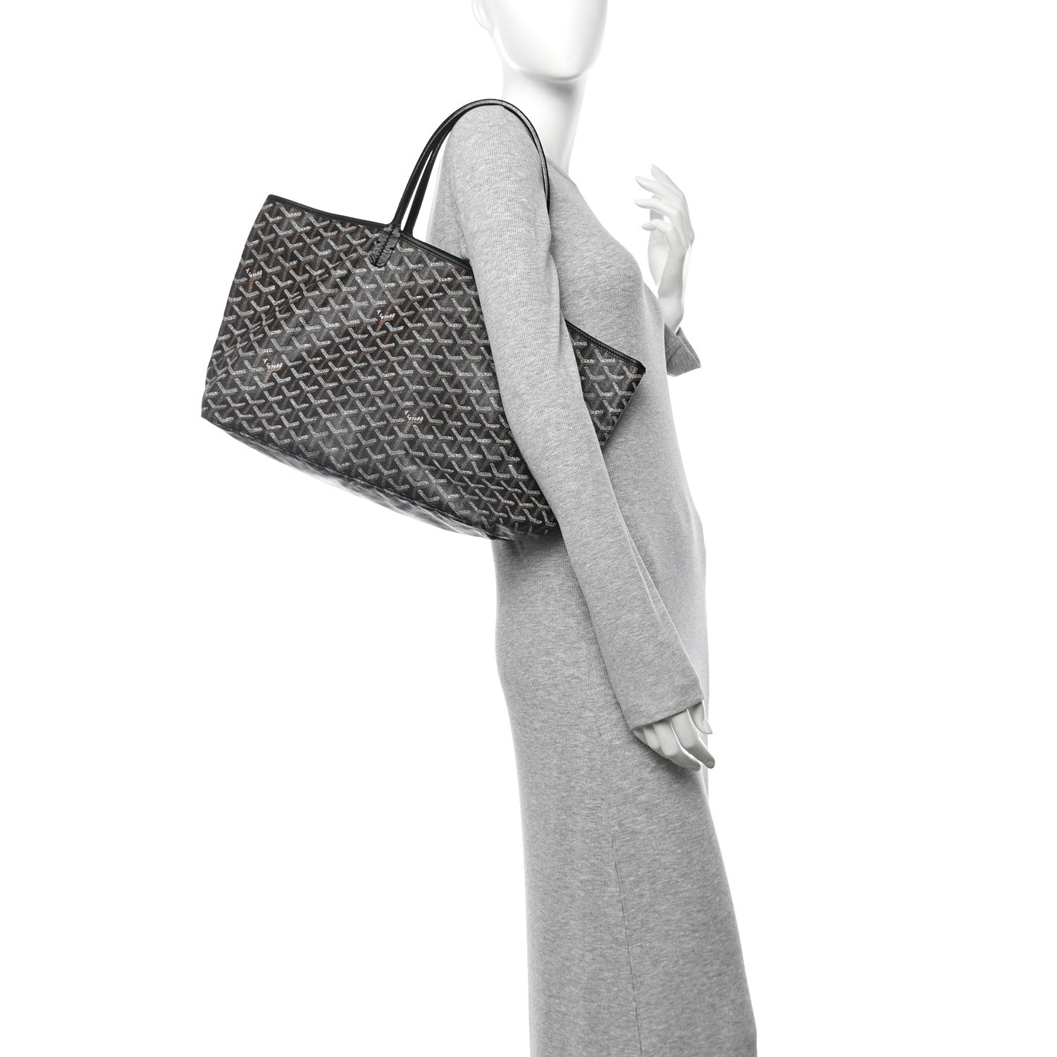 Goyard Goyardine Saint Louis PM Black 2 of 11