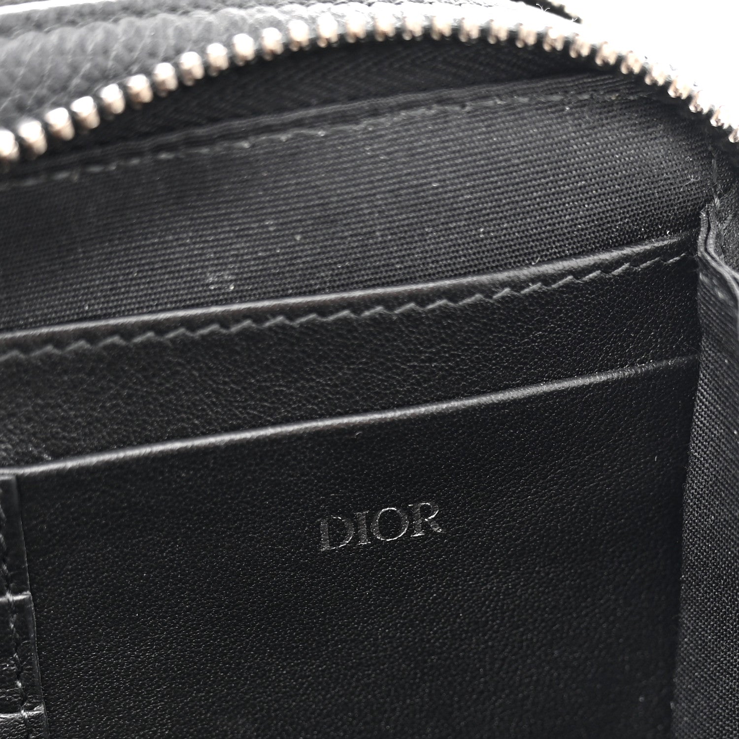 Christian Dior Oblique Pouch Navy Blue 7 of 11