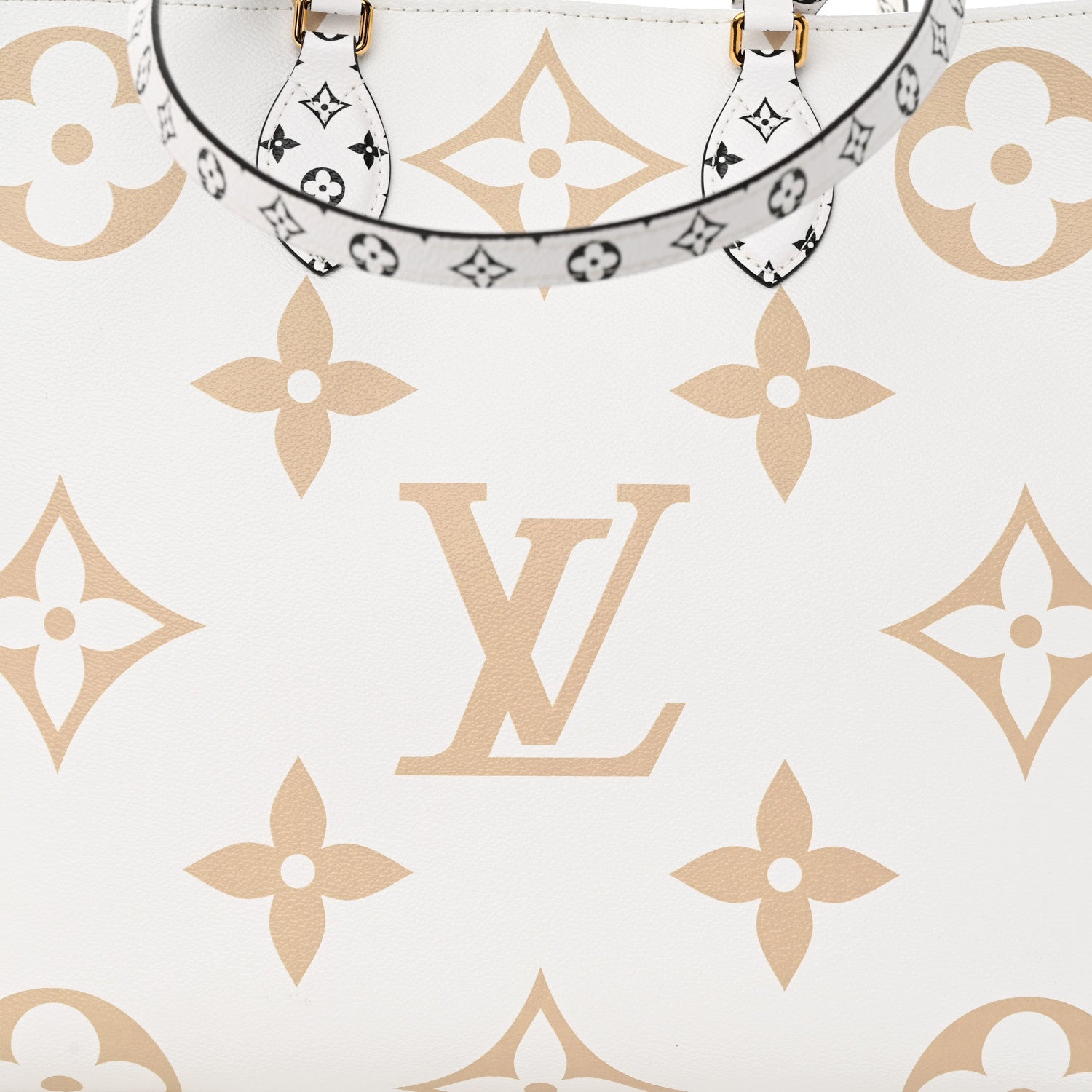 Louis Vuitton Monogram Giant Onthego GM Kaki Beige 8 of 11