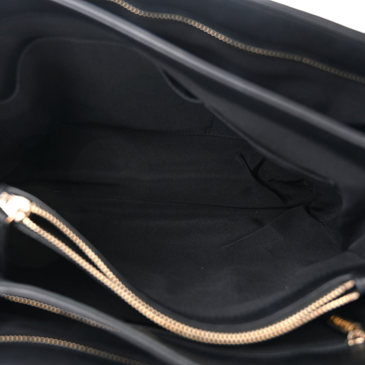 Lambskin Quilted Coco Vintage Tote Black