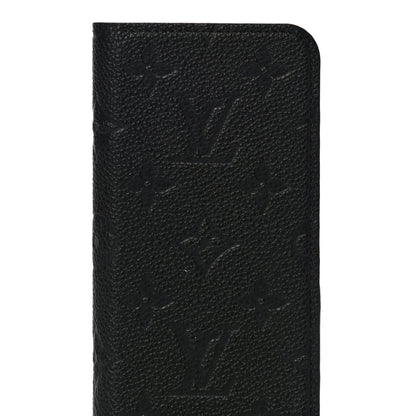 Louis Vuitton Empreinte iPhone X/XS Folio Case Black 7 of 13