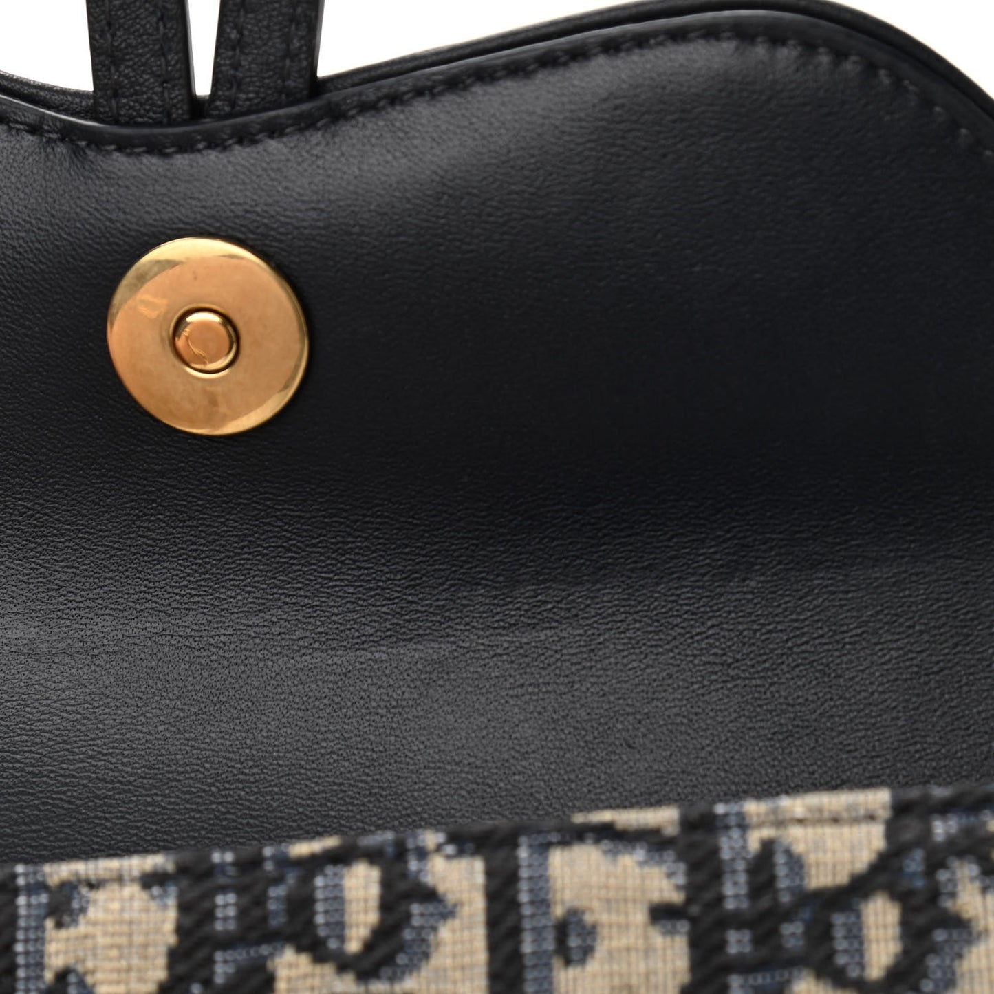 Oblique Saddle Belt Bag Blue