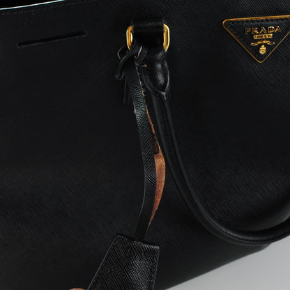 Prada Saffiano Lux Large Tote Black 10 of 10