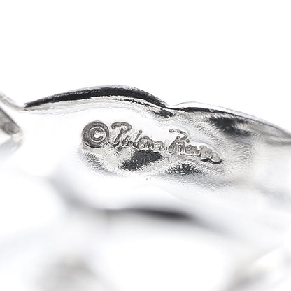 Tiffany Sterling Silver Paloma Picasso Double Loving Heart Ring 55 7.25 6 of 6