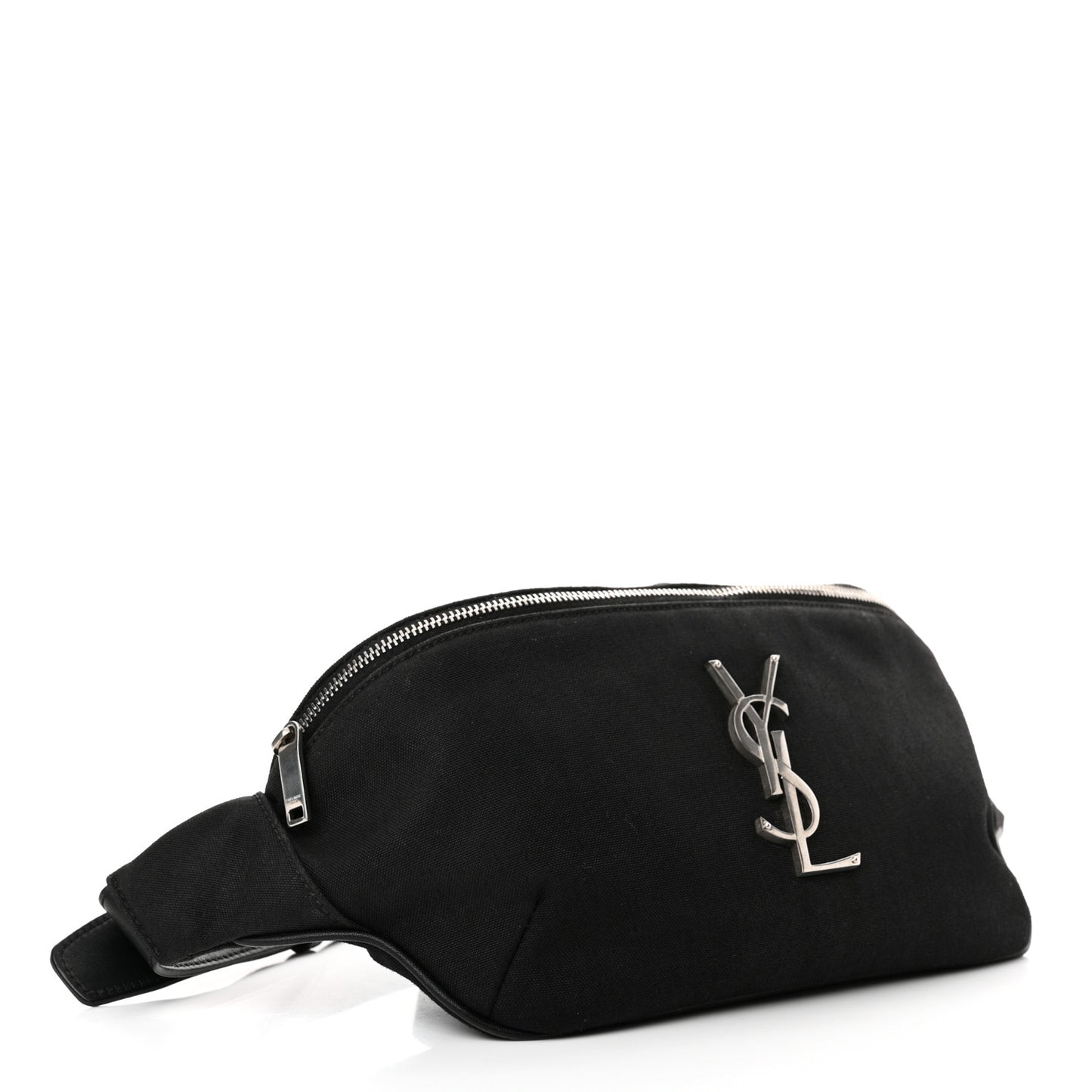 Canvas Monogram Belt Bag Black