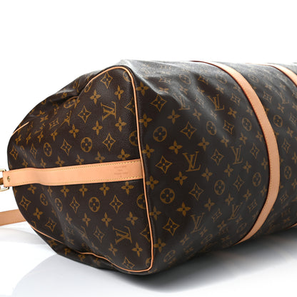 Louis Vuitton Monogram Keepall Bandouliere 60 8 of 9